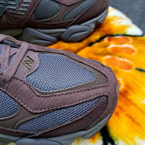 Size 12 New Balance Low Top Sneakers U9060Bcg 2022 Men Maroon Gray - Picture 8 of 15